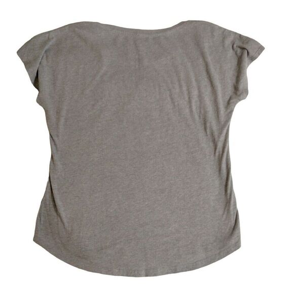 Zelos Lift Like A Girl Gray Short Sleeve Pull Over T-shirt Size Med Gym Workout - Picture 2 of 4